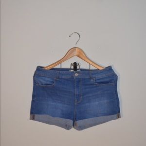 Pacsun super stretch shortie shorts